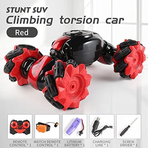 Gesture Sensor Watch Control RC Stunt Car | 360° Twisting Drift Toy Car