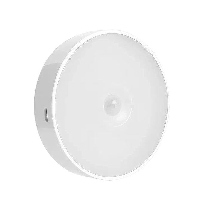 Wireless Motion Sensor Night Light | USB Rechargeable LED Wall Lamp for Home