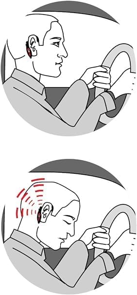 Driver Anti-Sleep Alarm Device | Safe Driving Alert & Fatigue Reminder