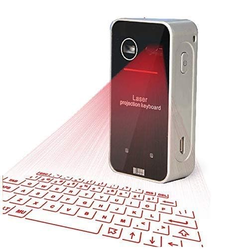 Wireless Laser Keyboard Projection Virtual Bluetooth Laser Keyboard for Smartphone Tablet PC Laptop