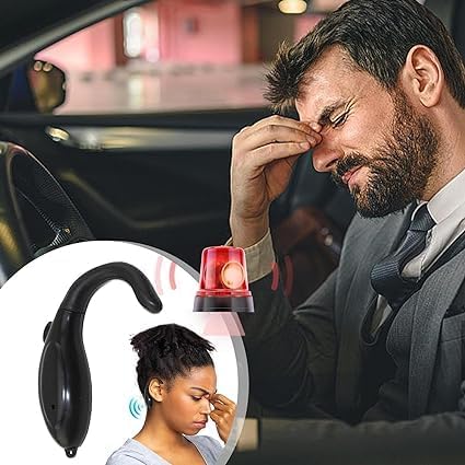 Driver Anti-Sleep Alarm Device | Safe Driving Alert & Fatigue Reminder