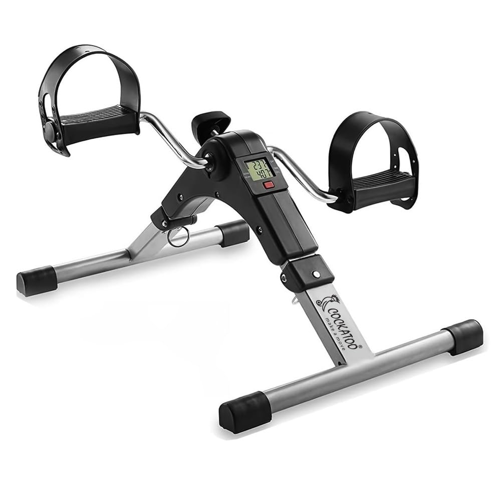 Pedal Exercise Cycle with Handle | Home Fitness Trainer for Arms & Legs