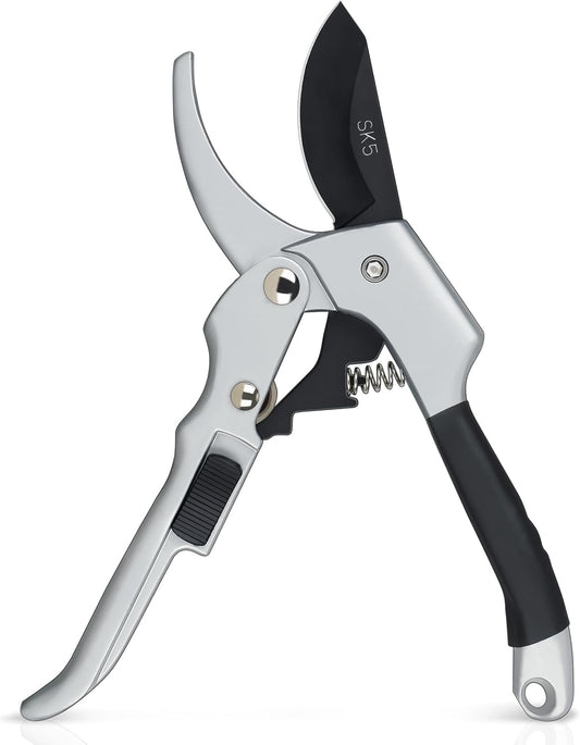 Premium SK5 Steel Garden Pruning Scissors – Precision Gardening Shears