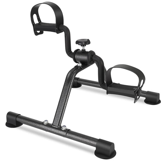 Under Desk Pedal Exerciser | Portable Mini Bike for Arm & Leg Workout
