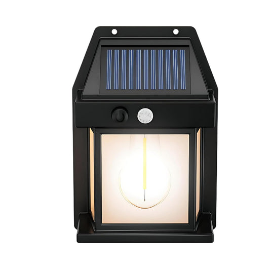 Solar Wall Light with Motion Sensor – 3 Lighting Modes Outdoor Security Lamp
