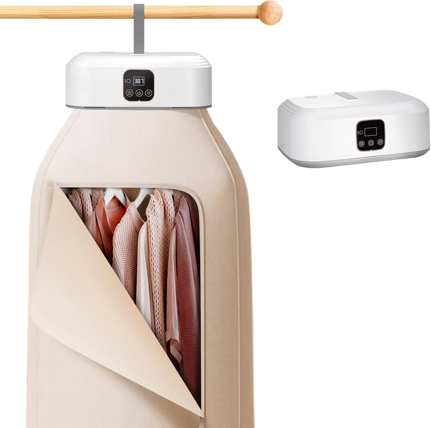 Portable Electric Clothes Dryer | Foldable Fast Drying Machine with Timer