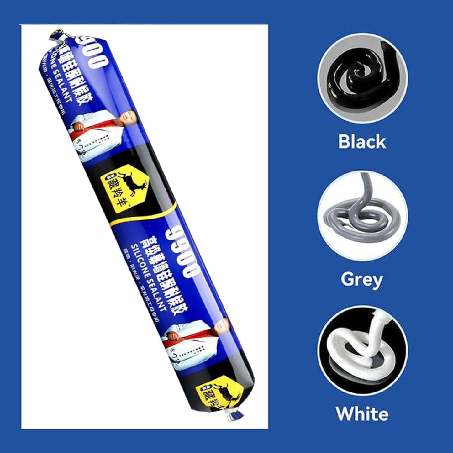 Waterproof Silicone Sealant 750g | Multi-Surface Adhesive for Home Repairs