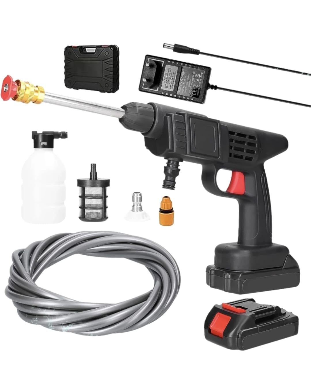 Cordless High Pressure Washer | 48V Portable Power Cleaner with Extension Rod
