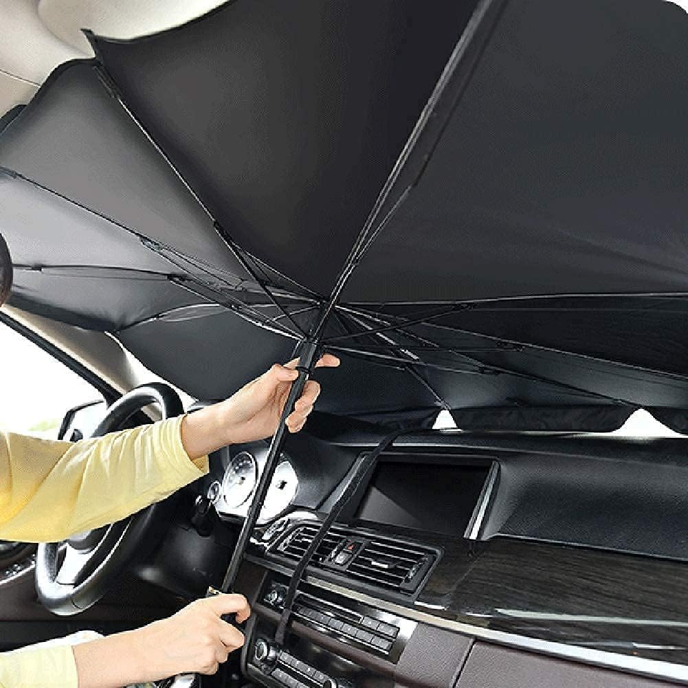 Foldable Car Windshield Sun Shade – UV & Heat Protection Cover