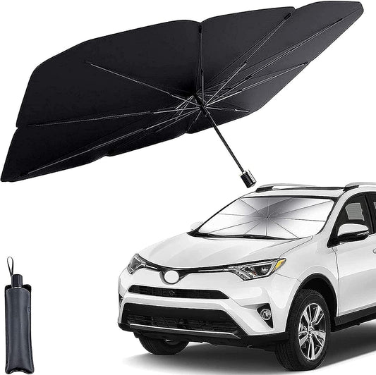 Foldable Car Windshield Sun Shade – UV & Heat Protection Cover