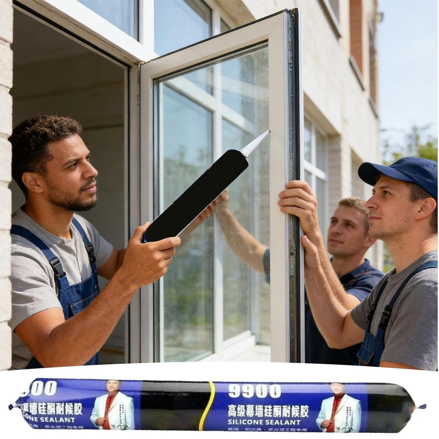 Waterproof Silicone Sealant 750g | Multi-Surface Adhesive for Home Repairs