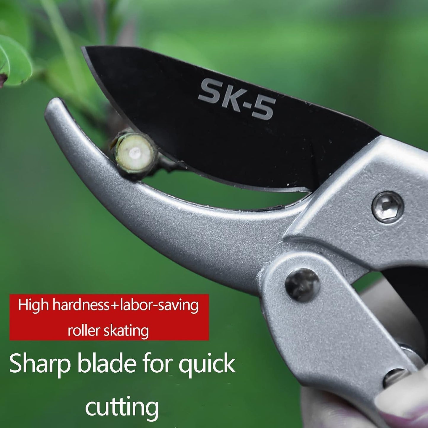 Premium SK5 Steel Garden Pruning Scissors – Precision Gardening Shears