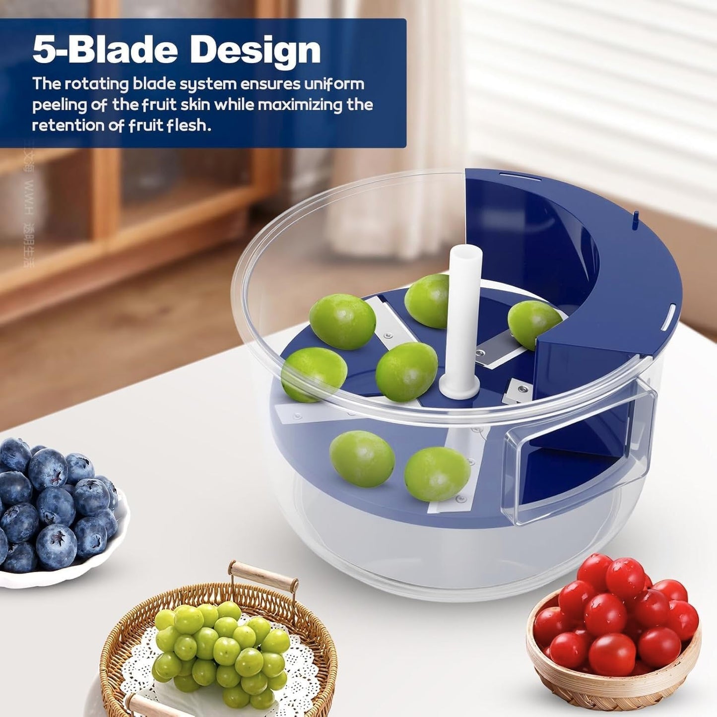 Electric Fruit & Vegetable Peeler | Automatic Garlic & Potato Peeling Machine