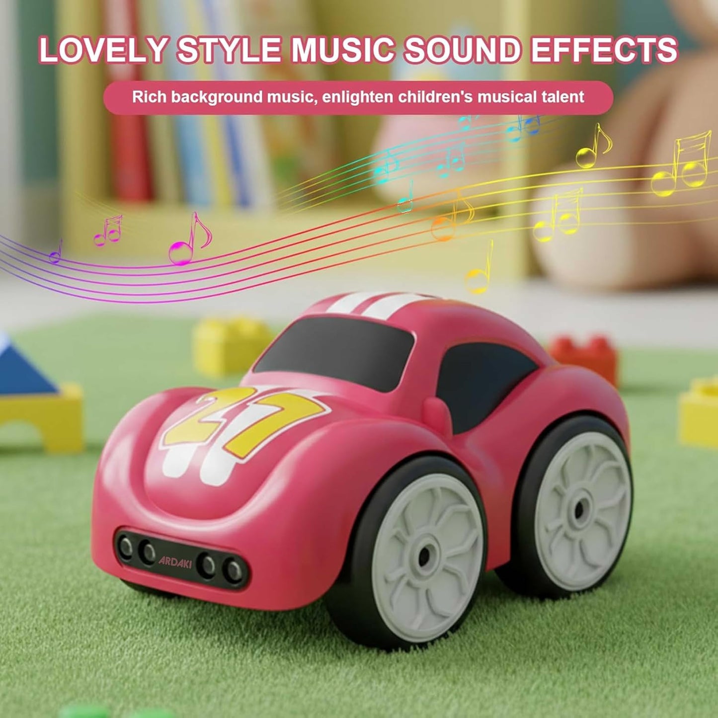 Magic Induction RC Car | Smart Sensor Toy Car with Line Tracking & Follow Me Mode