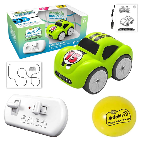 Magic Induction RC Car | Smart Sensor Toy Car with Line Tracking & Follow Me Mode