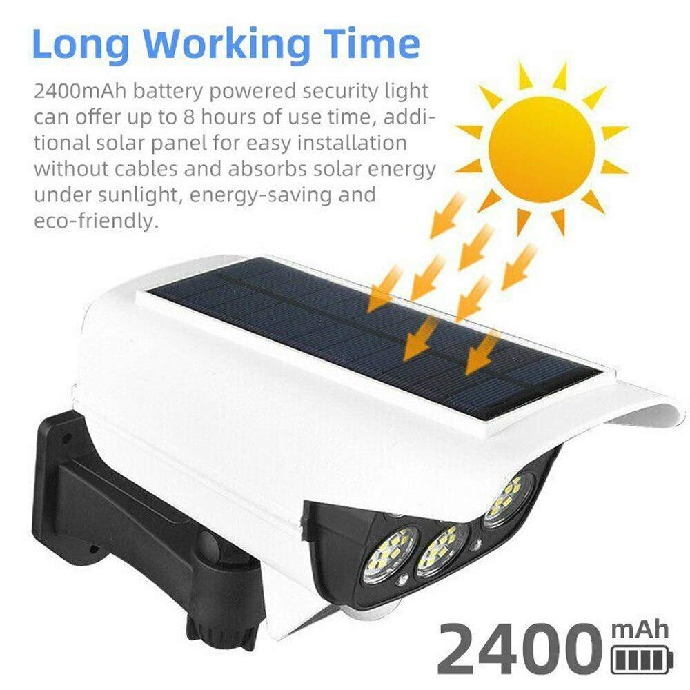77 LED Solar Motion Sensor Security Light – IP66 Waterproof Outdoor Spotlight with Remote Control