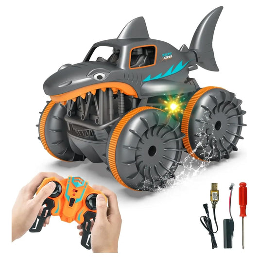 Shark Stunt RC Car – 360° Amphibious Remote Control Car