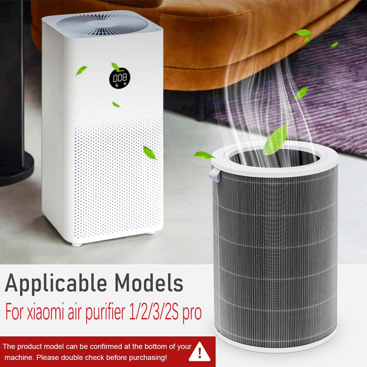 Premium Air Purifier Replacement Filter – High Efficiency Air Filter